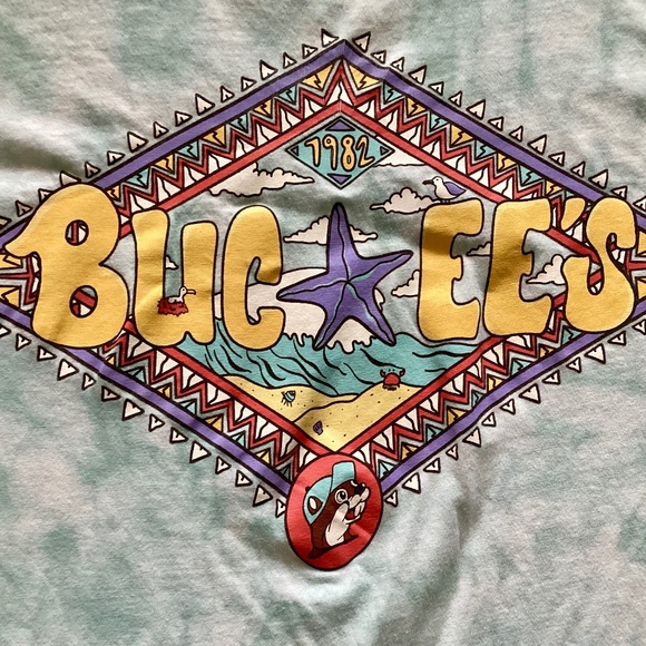 Buc-ee’s ladies tie dyed Large Shirt! - Picture 1 of 5